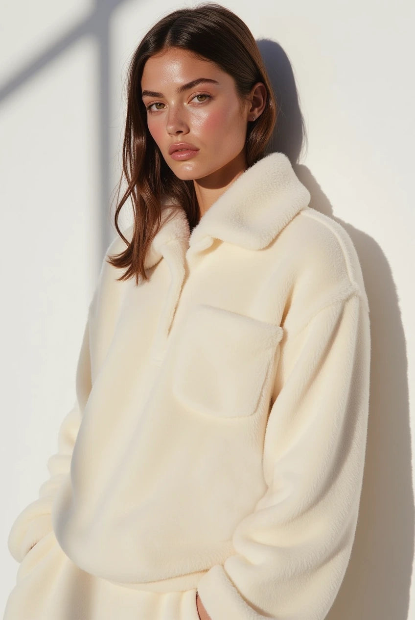 Grizz Ice Beige Woman Polo